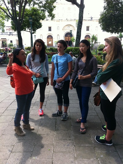 Orientation in Guatemala with our Local Coordinator