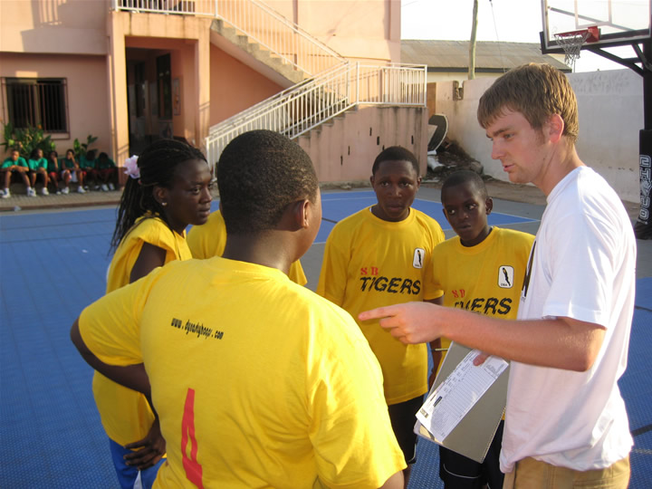 Basketball Coaching in Ghana with Bryan Volunteer Abroad Cosmic