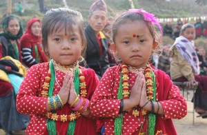 Tamu Lhosar Festival Nepal Children