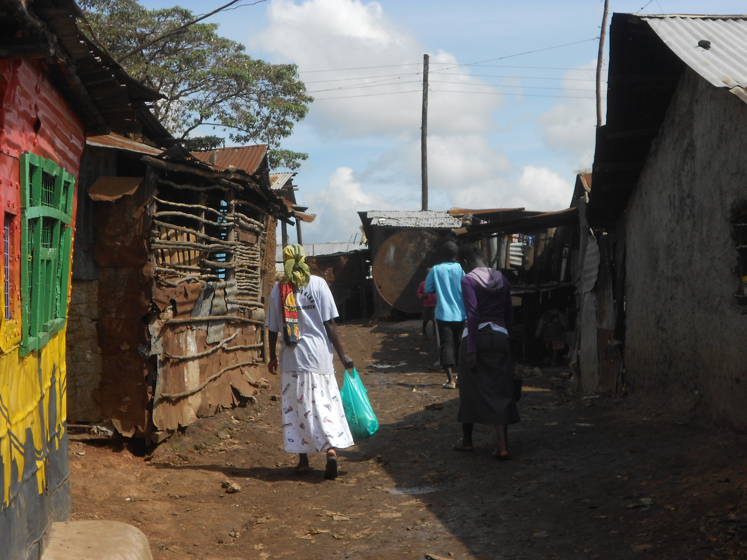 Kibera Nairobi Volunteering Locals
