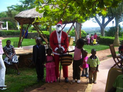 Santa Claus Uganda Africa