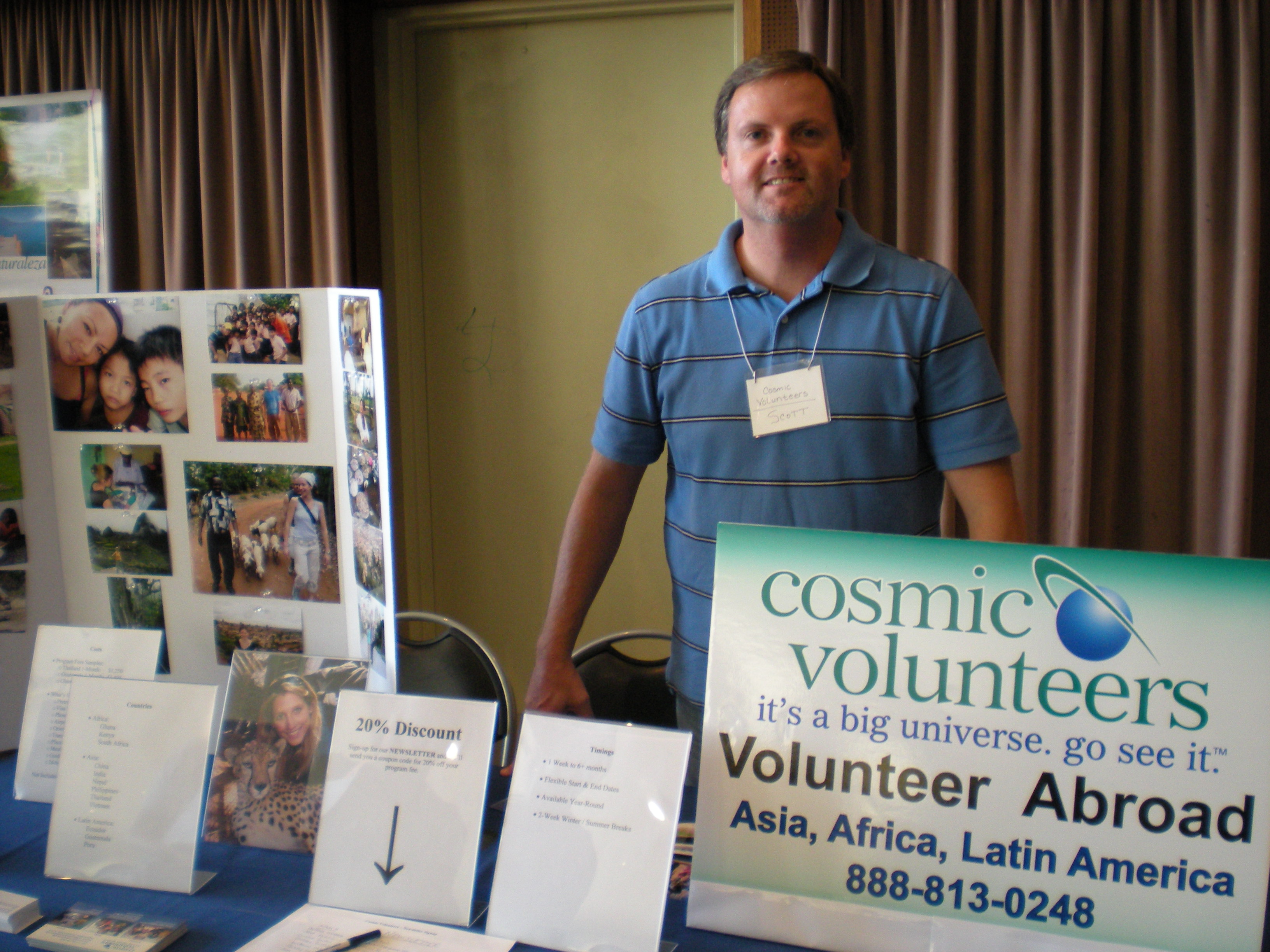 UCLA Study Abroad Fair 2008 Scott Burke