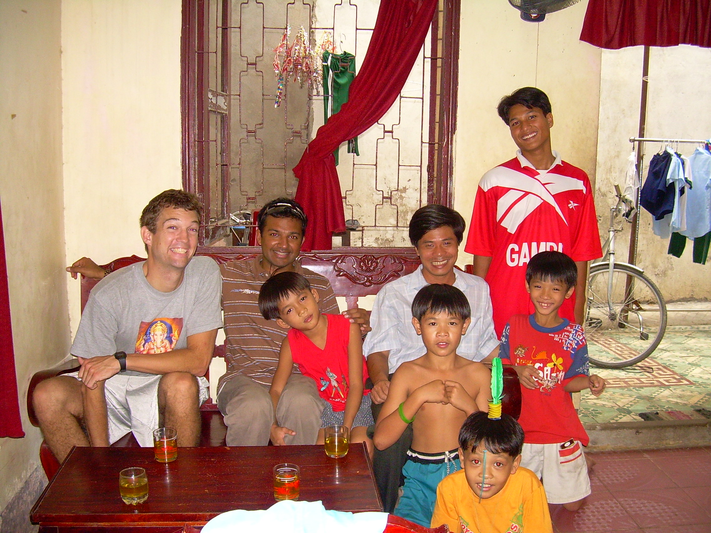Vietnam Volunteers Norman Kirby Ankur Agrawal Group